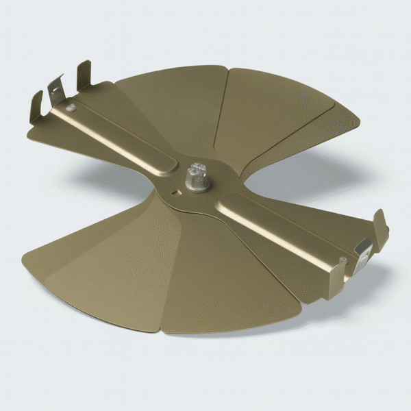 Round Rotating Damper